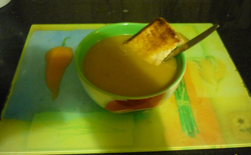 Apple and Pumpkin Soup